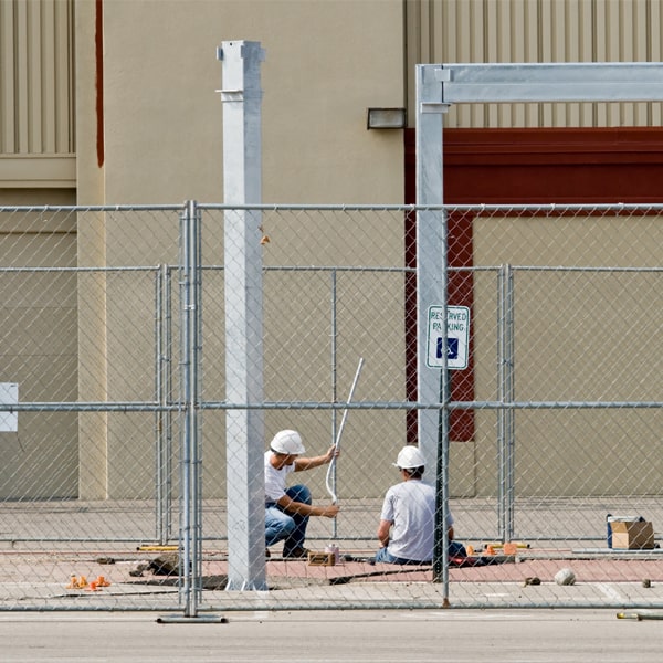 how much time can i lease the temporary fence for my building site or event in Phelan CA